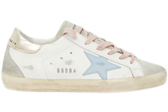 Golden Goose Super-Star White Silver Ice Blue (Women's) - image 1
