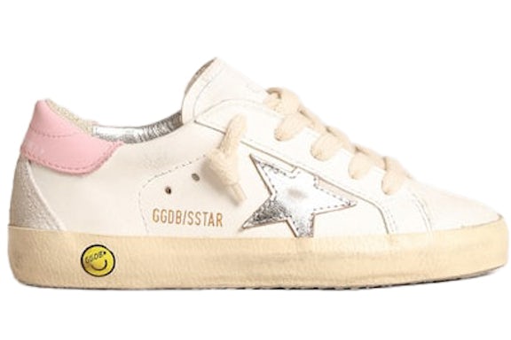 Golden Goose Super-Star White Silver Pink (Young) - image 1