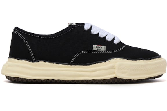 Maison Mihara Yasuhiro Baker Vintage OG Sole Canvas Low Black White - image 1