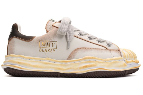 Maison Mihara Yasuhiro Blakey OG Sole Vegan Leather Low White - image 1