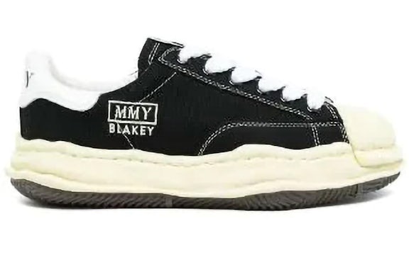 Maison Mihara Yasuhiro Blakey OG Sole Vintage Canvas Low Black - image 1