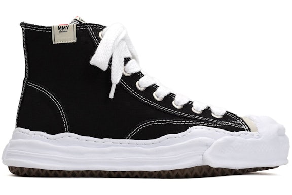 Maison Mihara Yasuhiro Hank OG Sole Canvas Hi Black White - image 1