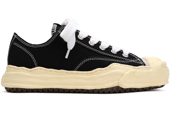 Maison Mihara Yasuhiro Hank Vintage Sole Canvas Low Black - image 1