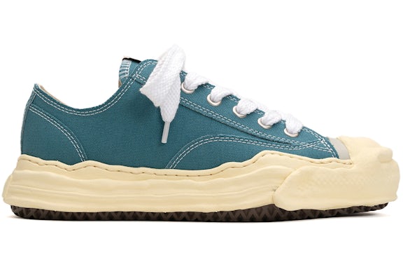 Maison Mihara Yasuhiro Hank Vintage Sole Canvas Low Blue - image 1