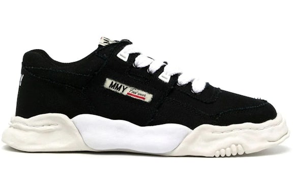 Maison Mihara Yasuhiro Parker OG Sole Cow Canvas Low Black - image 1