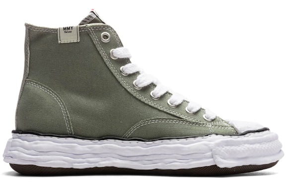 Maison Mihara Yasuhiro Peterson 23 OG Sole Canvas High Green - image 1