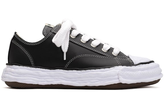 Maison Mihara Yasuhiro Peterson 23 OG Sole Leather Low Black - image 1