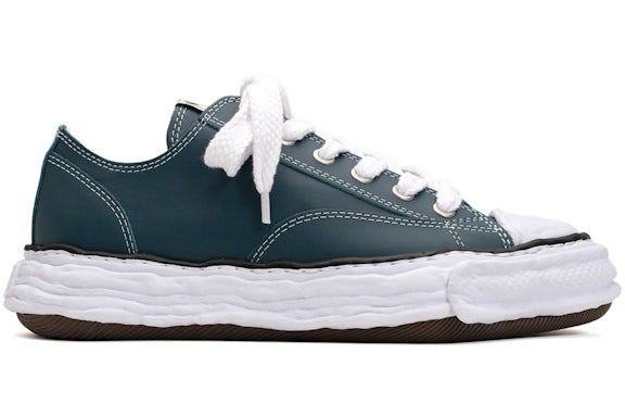 Maison Mihara Yasuhiro Peterson 23 OG Sole Leather Low Blue - image 1