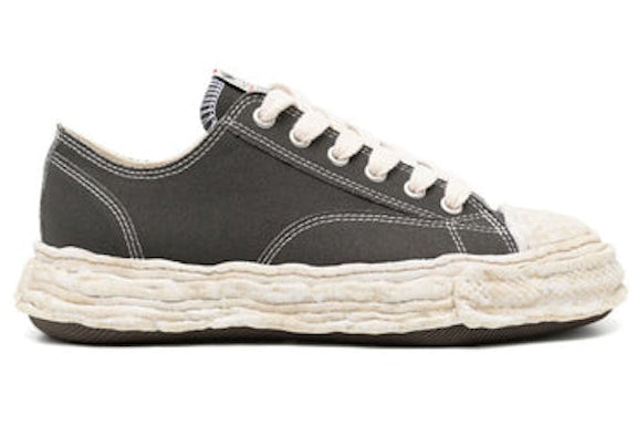 Maison Mihara Yasuhiro Peterson 24 Vintage Original Sole Gray White - image 1