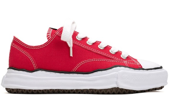 Maison Mihara Yasuhiro Peterson OG Sole Canvas Low Red - image 1