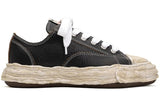 Maison Mihara Yasuhiro Peterson OG Sole Leather Low Cracking Leather Black White - image 1