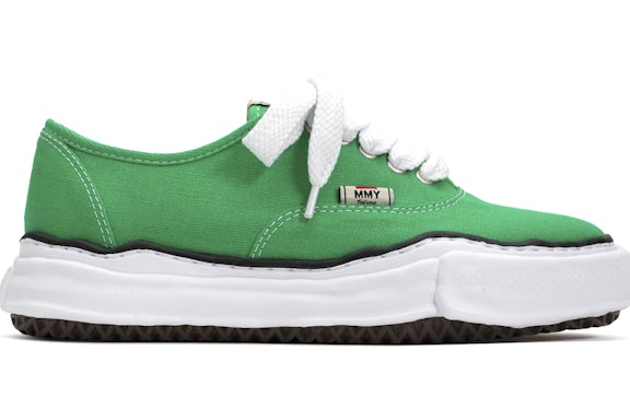 Maison Mihara Yasuhiro Baker OG Sole Canvas Low Green - image 1