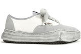 Maison Mihara Yasuhiro Baker OG Sole Over Dyed Canvas Low White - image 1