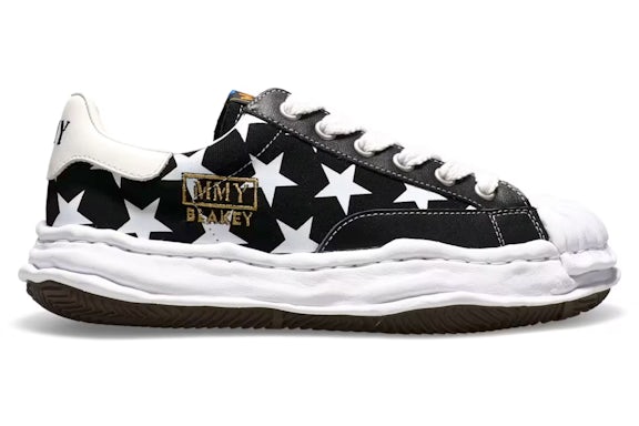 Maison Mihara Yasuhiro Blakey OG Sole Canvas Lowatmos Star Print Black - image 1