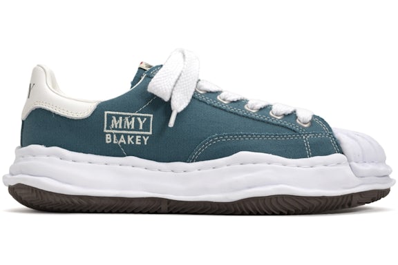 Maison Mihara Yasuhiro Blakey OG Sole Canvas Low Blue - image 1