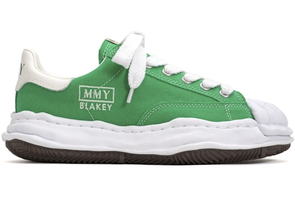 Maison Mihara Yasuhiro Blakey OG Sole Canvas Low Green - image 1