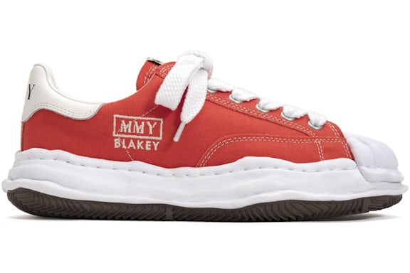 Maison Mihara Yasuhiro Blakey OG Sole Canvas Low Red - image 1