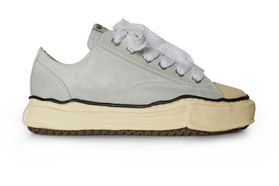 Maison Mihara Yasuhiro Peterson OG Sole Low Paraffin Leather White - image 1