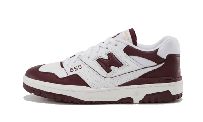 New Balance 550 White Burgundy - image 1
