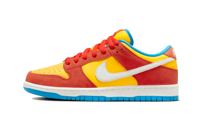 Nike Sb Dunk Low Pro Habanero Red Bart Simpson - image 1