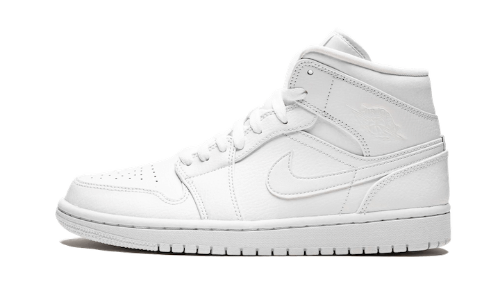 Air Jordan 1 Mid Triple White - image 1
