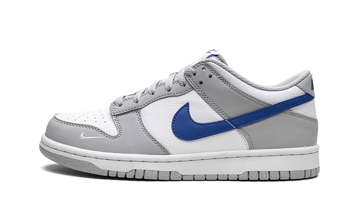 Nike Dunk Low Mini Swoosh Wolf Grey Game Royal - image 1