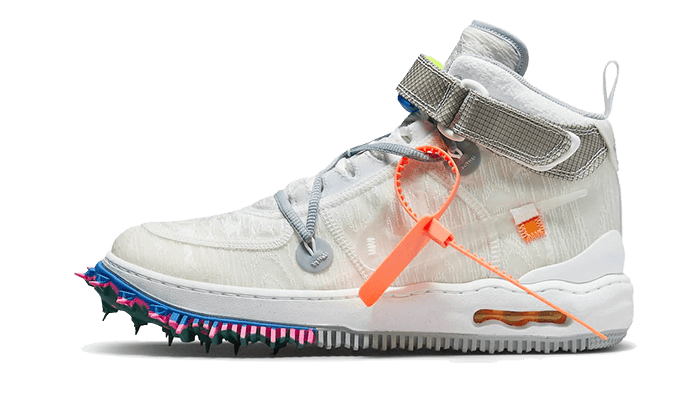 Nike Air Force 1 Mid Off White Clear White - image 1