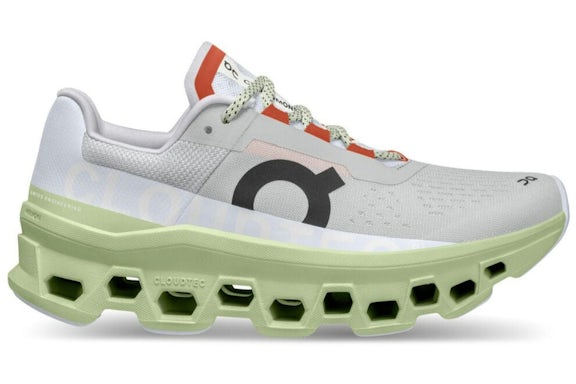 On Running Cloudmonster Glacier Grey Meadow Green (Women's) - image 1