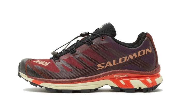Salomon XT-4 Bitter Chocolate Mocha Mousse Fiery Red - image 1