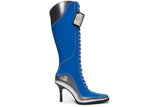 Timberland 14" Lace-Up Zip Boot Veneda Carter Bright Blue (Women's) - image 1