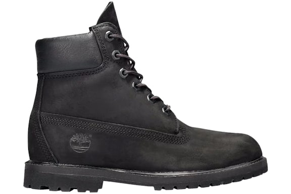 Timberland 6 Inch Premium Waterproof Boots Black Nubuck (Women's) - image 1