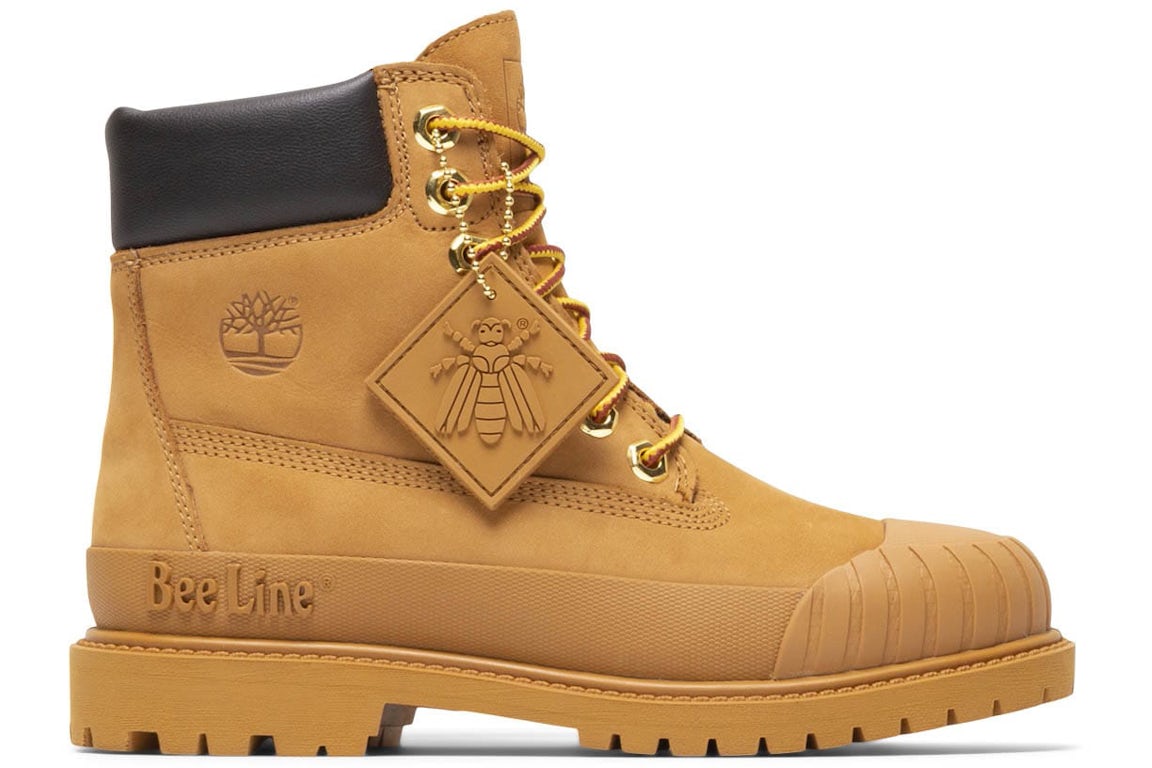 Timberland 6" Boot Premium Bee Line Rubber Toe WP Wheat Nubuck (Women's) - image 1