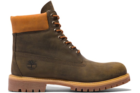 Timberland 6" Premium Waterproof Boot Olive Brown - image 1