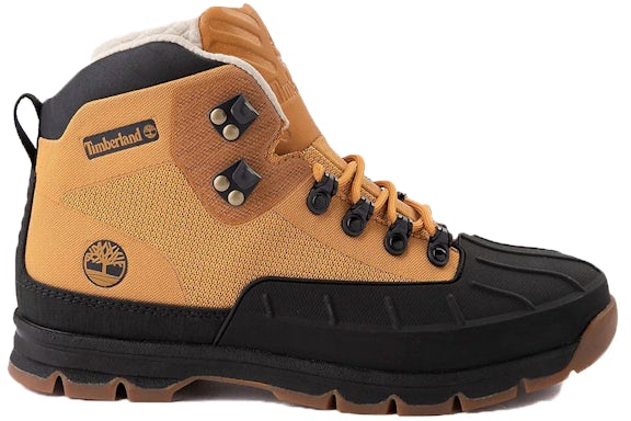 Timberland Euro Hiker Shell Toe Boot Wheat Black - image 1