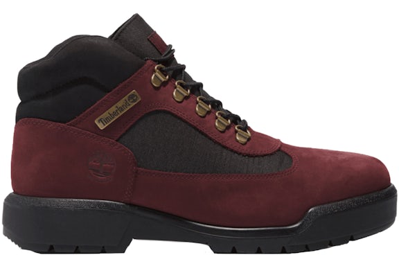 Timberland Field Boot Mid Lace Up Waterproof Dark Port - image 1