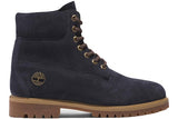 Timberland Heritage 6 Inch Lace Up Waterproof Dark Blue Suede - image 1