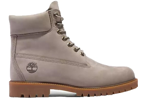 Timberland Heritage 6 Inch Lace Up Waterproof Light Taupe Nubuck - image 1