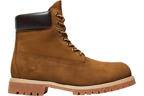 Timberland Premium 6 Inch Lace Up Waterproof Dark Wheat Nubuck - image 1