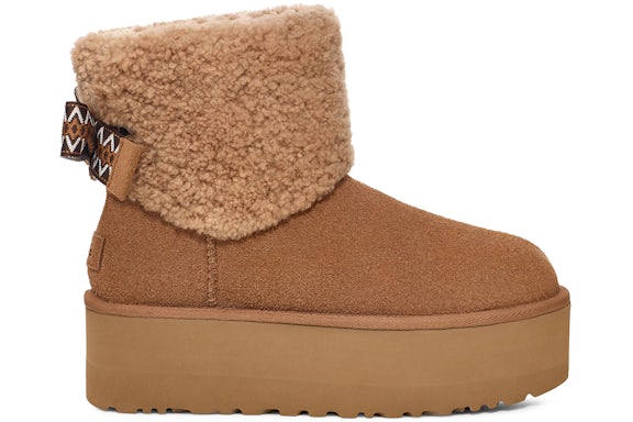 UGG Classic Mini Maxi Curly Boot Chestnut (Women's) - image 1