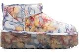 UGG Classic Ultra Mini Platform Boot Collina Strada Light Blue Floral - image 1