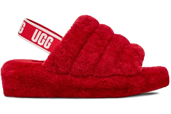 UGG Fluff Yeah Slide Ribbon Red (Women's) - image 1
