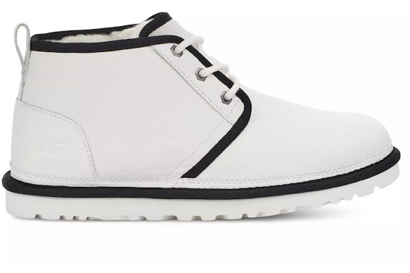 UGG Neumel Leather Boot White Black - image 1