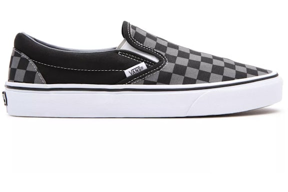 Vans Classic Slip-On Checkerboard Black Grey - image 1