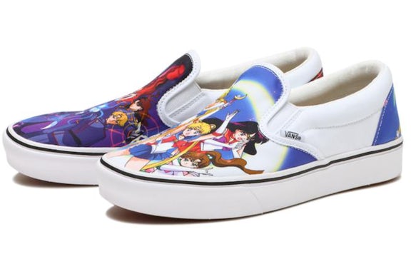 Vans Classic Slip-On Comfy Cush Pretty Guardian Sailor Moon - image 1