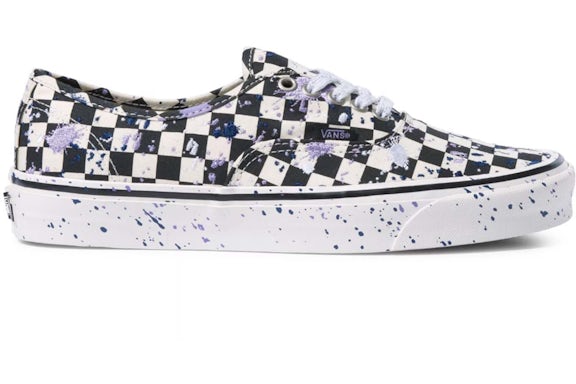 Vans UA Authentic 44 DXAnaheim Factory Splatter Embroidery Checkboard - image 1