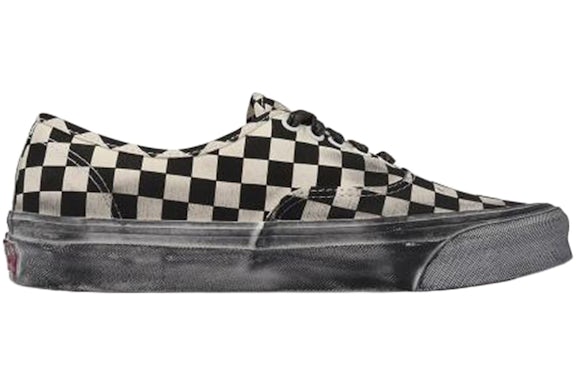 Vans Vault OG Authentic LXStressed Black White Checkerboard - image 1