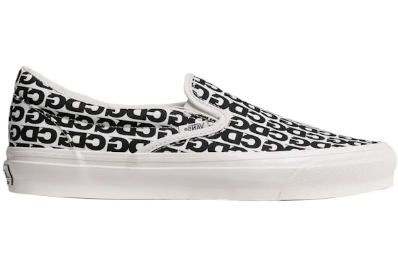Vans Vault Slip-On LXComme des Garcons White Black - image 1