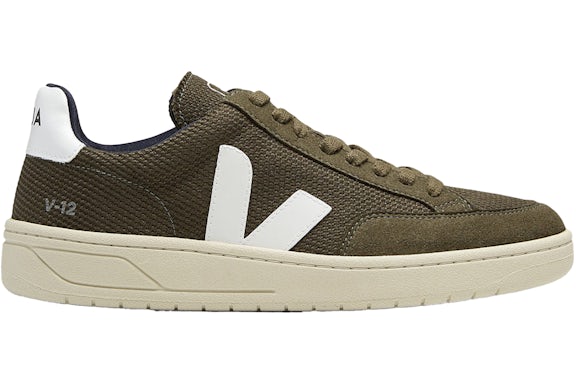 Veja V-12 Olive White - image 1