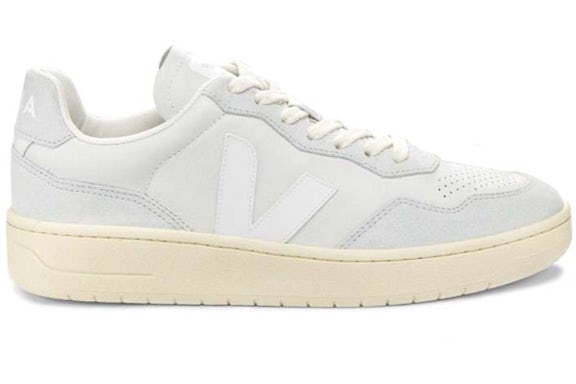 Veja V-90 OT Leather Gravel White (Women's) - image 1