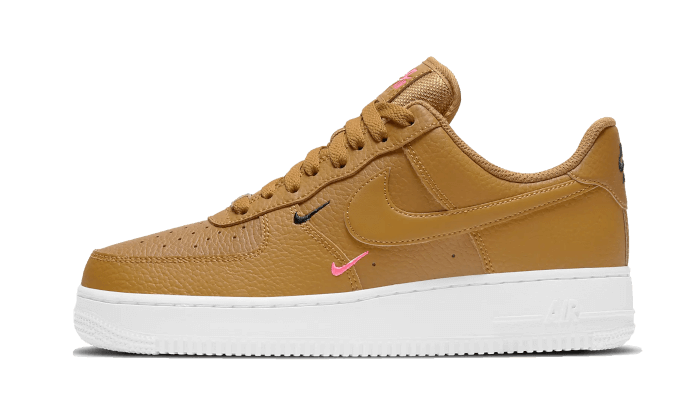 Nike Air Force 1 Low Mini Swoosh Wheat Pink - image 1